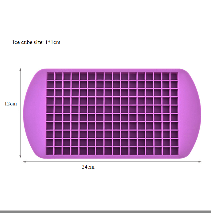 Mini Silicone IceCube Tray with 160 Small Molds thumbnail 4