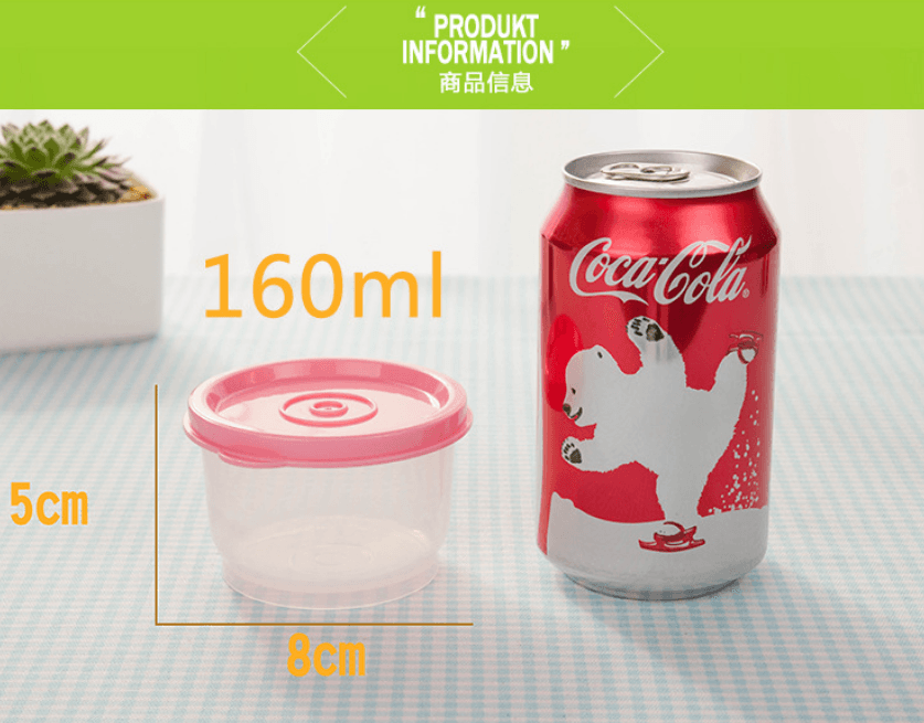 Food Container with Lid, Plastic food Storage thumbnail 4