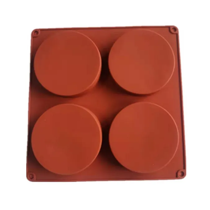 Large Cake Molds Silicone Round Disc Resin Mold 