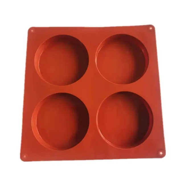 Large Cake Molds Silicone Round Disc Resin Mold  thumbnail 2